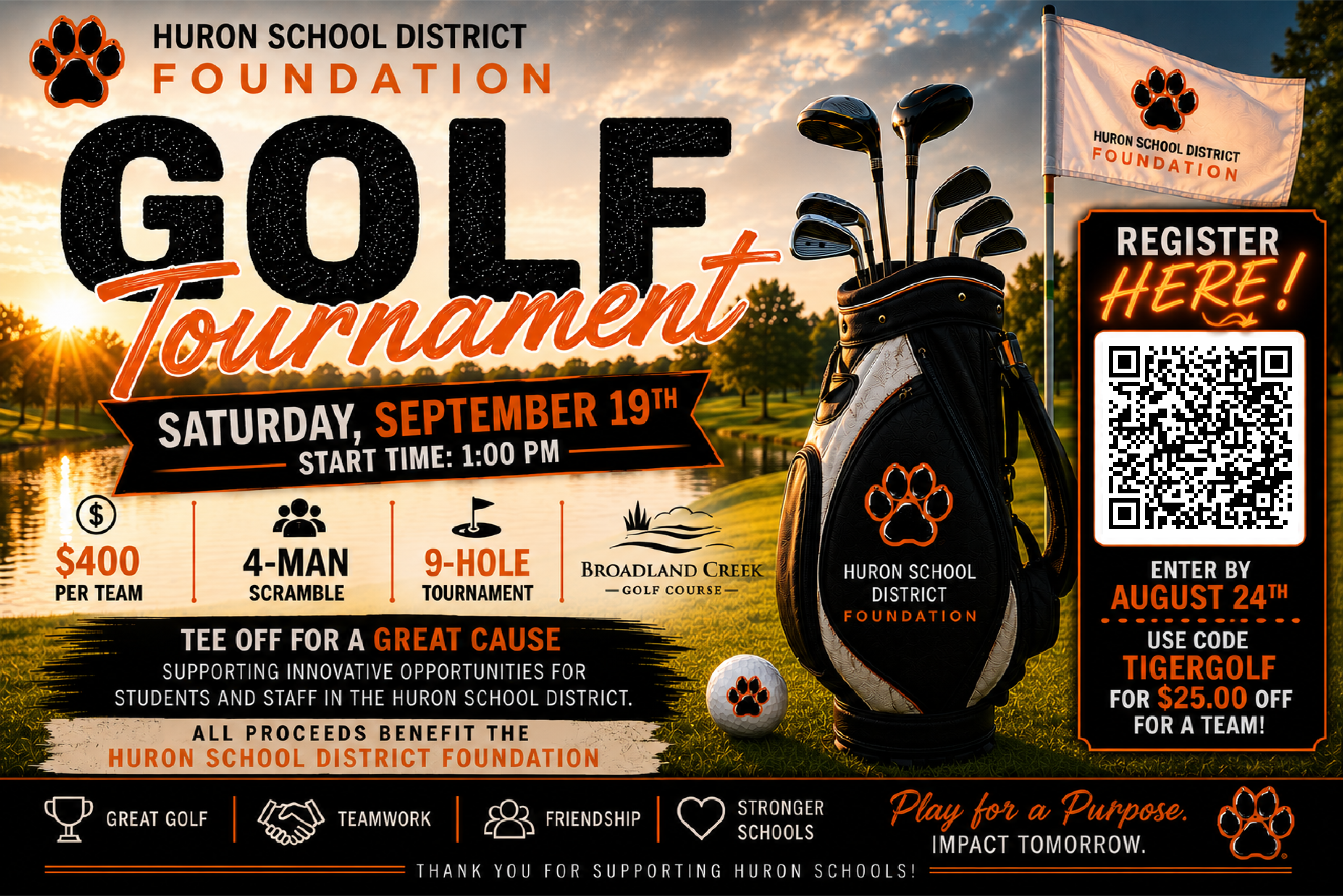 Register for the Golf Tournament