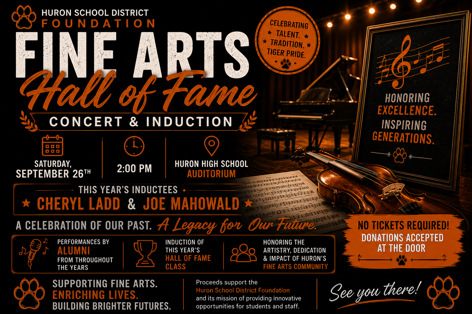 Fine Arts Hall of Fame Concert