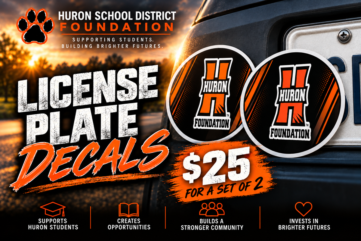 License Plate Decals (set of 2)